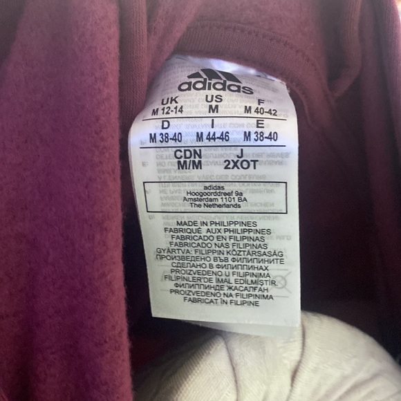 Adidas Purple Hoodie Pullover - Picture 5 of 6